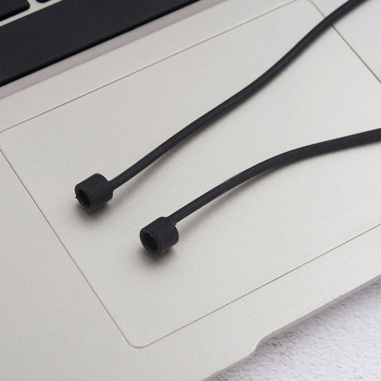 Fita Antiperda de Silicone para Auriculares Bluetooth Sem Fios Unissexo, Linha Antiperda para Apple AirPods 1/2, Comprimento do Cabo: 60cm