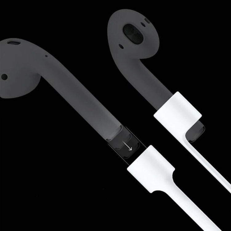 Fita Antiperda de Silicone para Auriculares Bluetooth Sem Fios Unissexo, Linha Antiperda para Apple AirPods 1/2, Comprimento do Cabo: 60cm