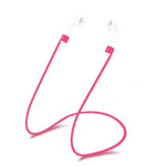 Fita Antiperda de Silicone para Auriculares Bluetooth Sem Fios Unissexo, Linha Antiperda para Apple AirPods 1/2, Comprimento do Cabo: 60cm