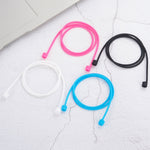 Fita Antiperda de Silicone para Auriculares Bluetooth Sem Fios Unissexo, Linha Antiperda para Apple AirPods 1/2, Comprimento do Cabo: 60cm
