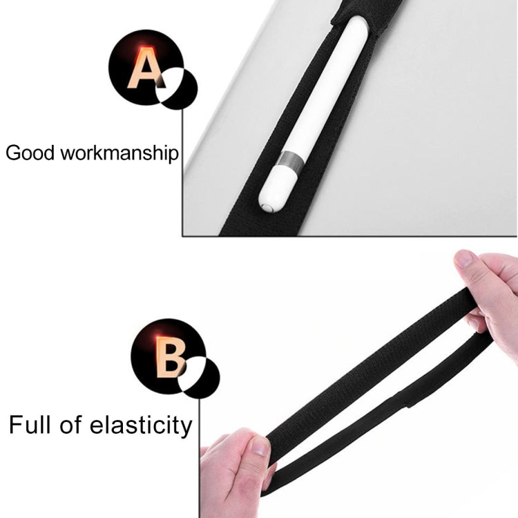 Bolsa Protetora com Banda Elástica de Alta Elasticidade para Apple Pencil / iPad 9.7 polegadas