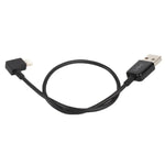 Cabo de Dados USB de 30cm para Conector de Ângulo Direito de 8 Pinos para DJI SPARK / MAVIC PRO / Phantom 3 & 4 / Inspire 1 & 2, USB para 8 Pinos