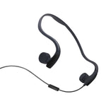 Auricular Desportivo para Exterior com Condução Óssea e Fio Suspenso Atrás