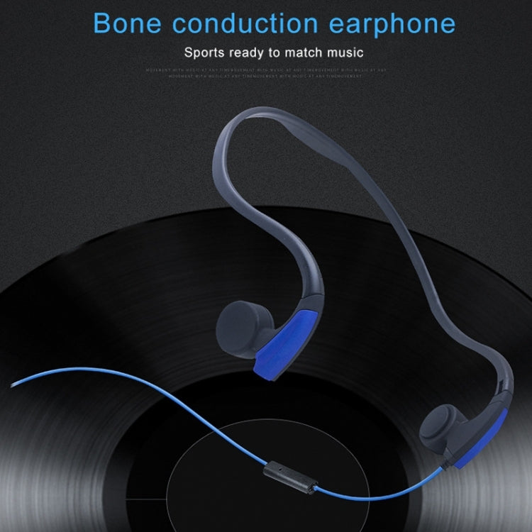 Auricular Desportivo para Exterior com Condução Óssea e Fio Suspenso Atrás