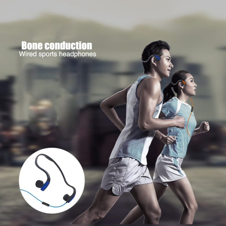 Auricular Desportivo para Exterior com Condução Óssea e Fio Suspenso Atrás