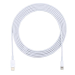 Cabo de Carregamento Rápido USB-C / Tipo-C Macho para 8 Pinos Macho 2m