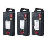 WK WP-U119 10W Carregador de Viagem com Duas Portas USB, Adaptador de Energia, Ficha US, WP-U119 Ficha US