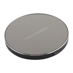 Carregador Sem Fios Inteligente Padrão Qi W2, Suporte para Carregamento Rápido, W2