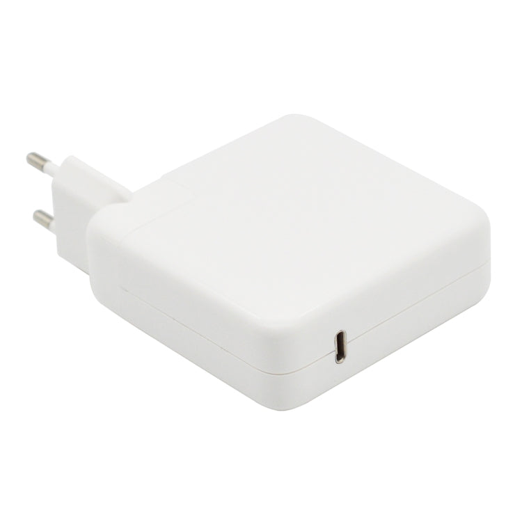 Adaptador de Energia Type-C 61W com Cabo de 1.8m, Ficha EU, 61W Ficha EU