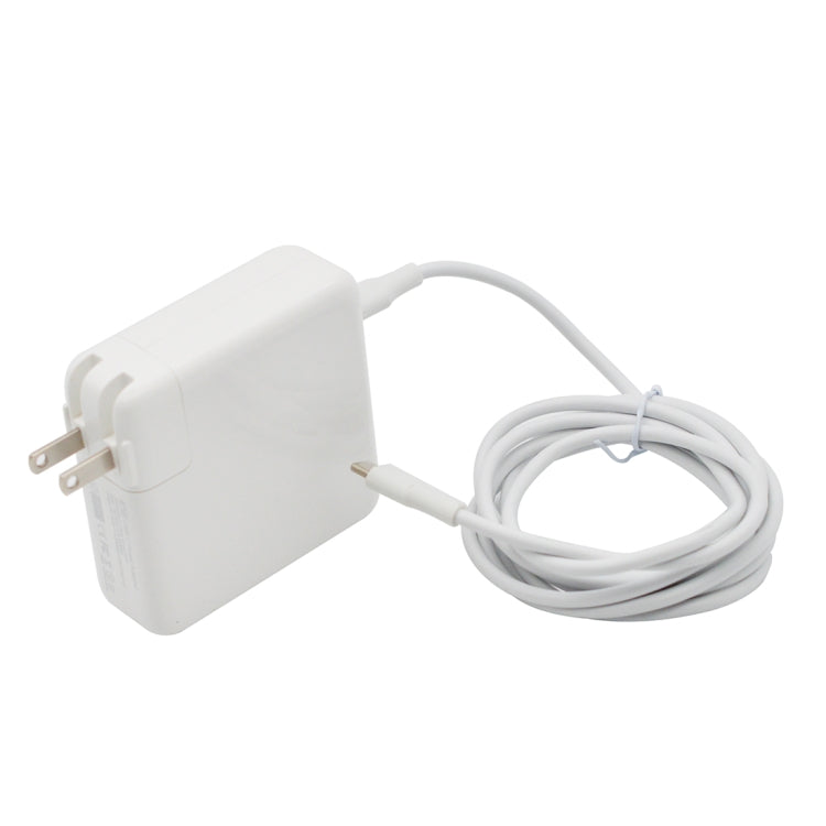 Adaptador de Energia Type-C 87W Carregador Portátil com Cabo de Carregamento Type-C de 1.8m, Ficha US, 87W Ficha US