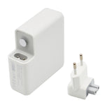 Adaptador de Energia Portátil 87W Type-C com Cabo de Carregamento Type-C 1,8m, Ficha UE, Ficha UE 87W