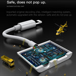 JOYROOM S-Y104 Série Ben Adaptador Duplo Lightning para Apple, Comprimento: 1,2m