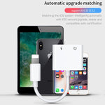 JOYROOM S-Y104 Série Ben Adaptador Duplo Lightning para Apple, Comprimento: 1,2m