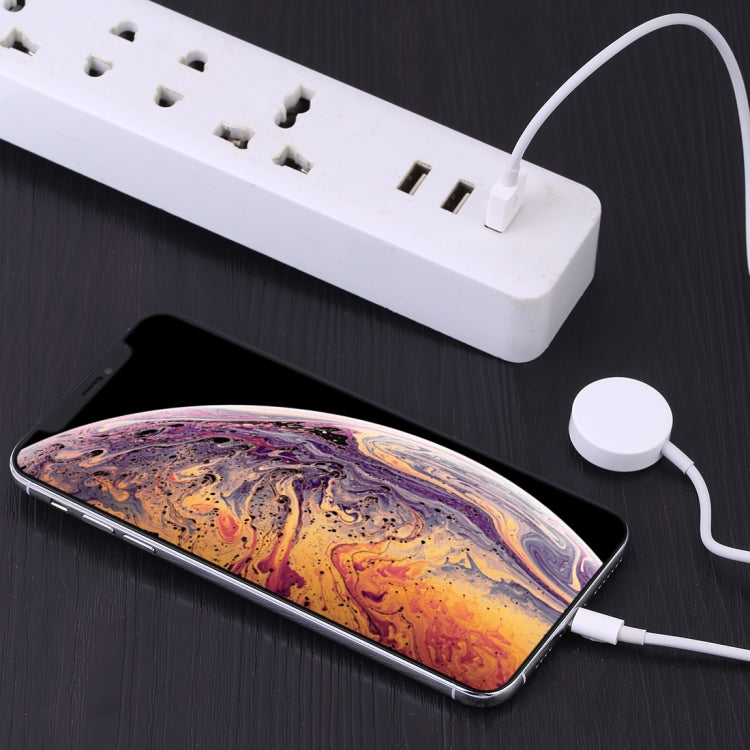 Cabo de Carregamento Magnético Multifuncional 8 Pinos para iPhone / Apple Watch, Comprimento: 1m