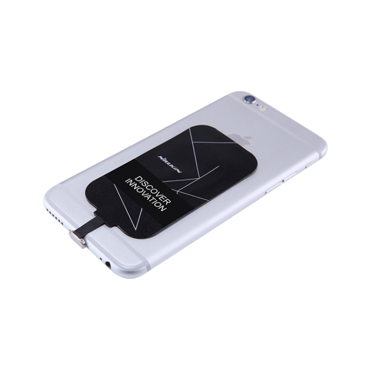 Receptor de Carregamento Sem Fios Padrão QI NILLKIN Magic Tag para iPhone 7 / 6s / 6 / 5S / 5, com Porta 8 Pinos, Comprimento: 98mm, Para iPhone 7