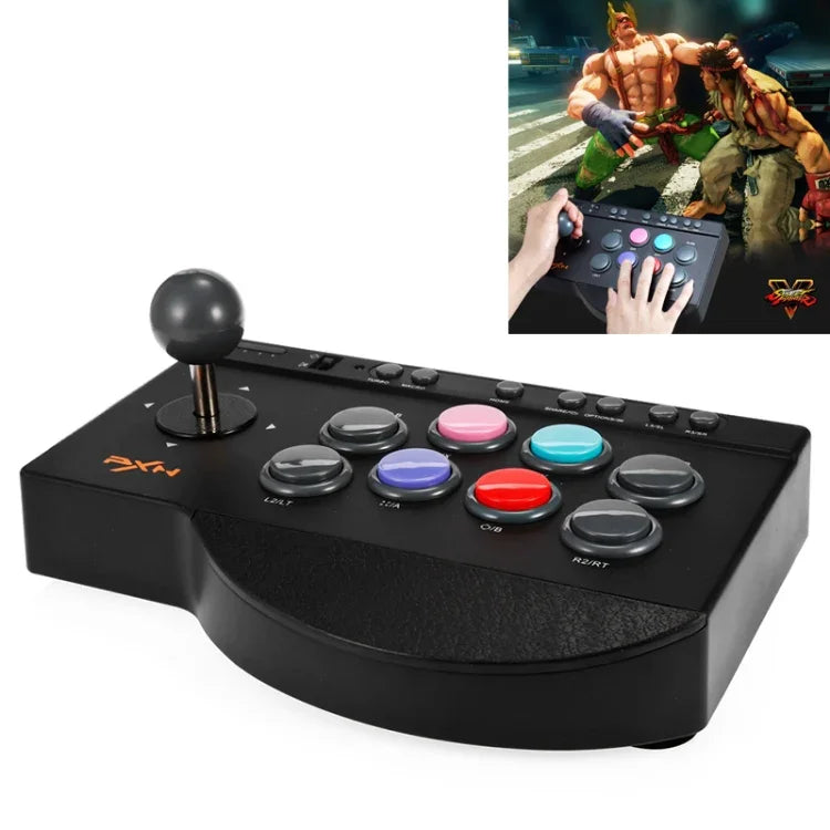 PXN PXN-0082 Gladiator Street Machine Comando Rocker para Nintendo Switch / PC / Sistema Android / PS3 / PS4 / XboxOne, PXN-0082