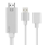 Onten 7562 Cabo Adaptador USB Fêmea para HDMI Telefone para HDTV para iPhone / Android