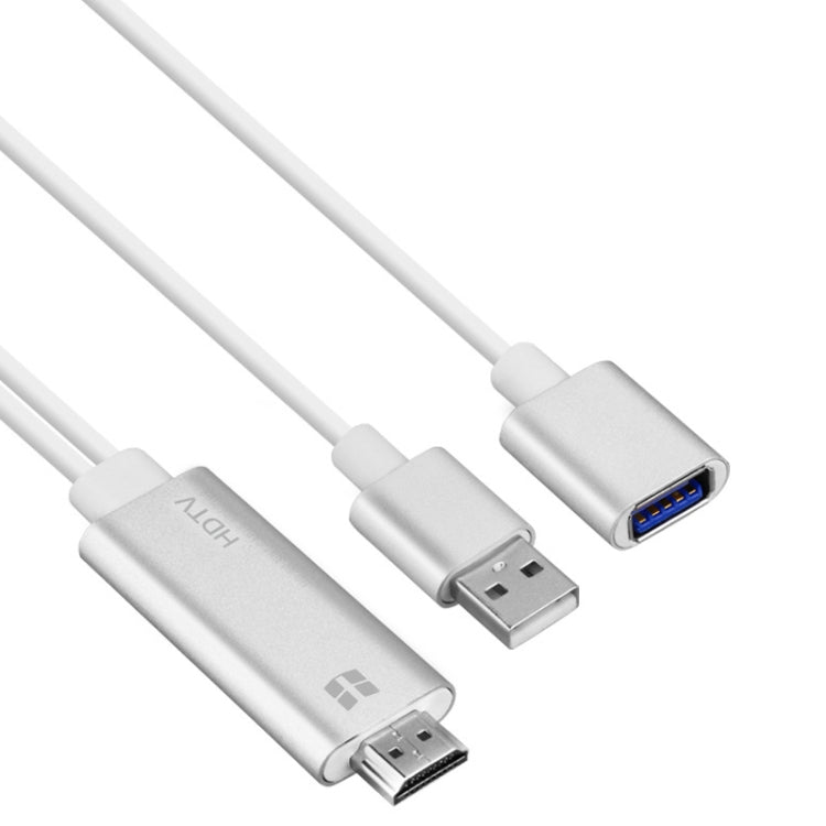 Onten 7562 Cabo Adaptador USB Fêmea para HDMI Telefone para HDTV para iPhone / Android