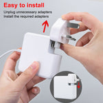 Adaptador de Energia USB 10W 5V 2.4A Carregador de Viagem, Ficha UK