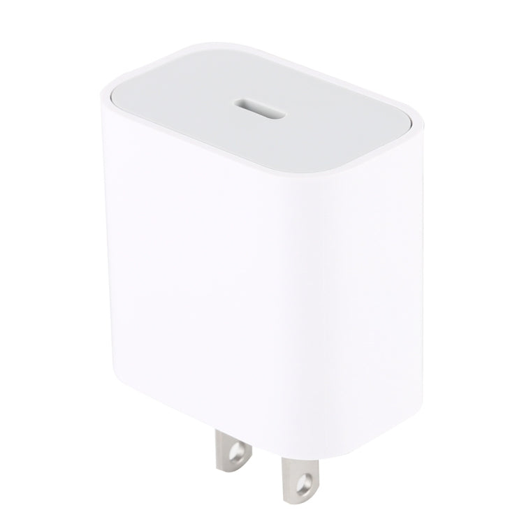 Carregador de Viagem 18W Interface USB-C / Type-C, Ficha US, 18W Ficha US