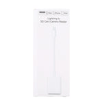 Adaptador Leitor de Câmara NK105 8 Pinos para Cartão SD, Compatível com Sistemas IOS 9.1 e Superior, NK105