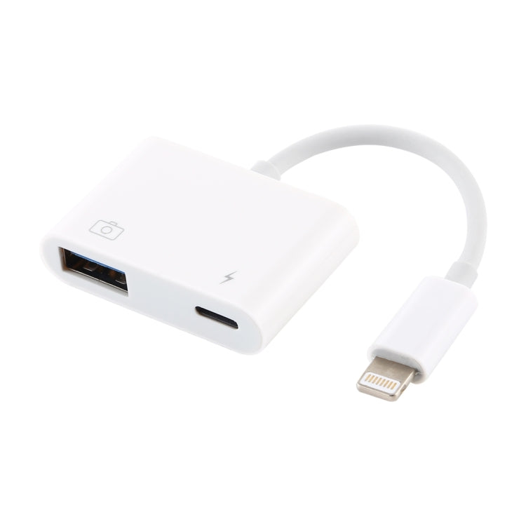 Adaptador Leitor de Câmara NK101 8 Pinos para USB, Compatível com Sistemas IOS 9.1 e Superiores, NK101