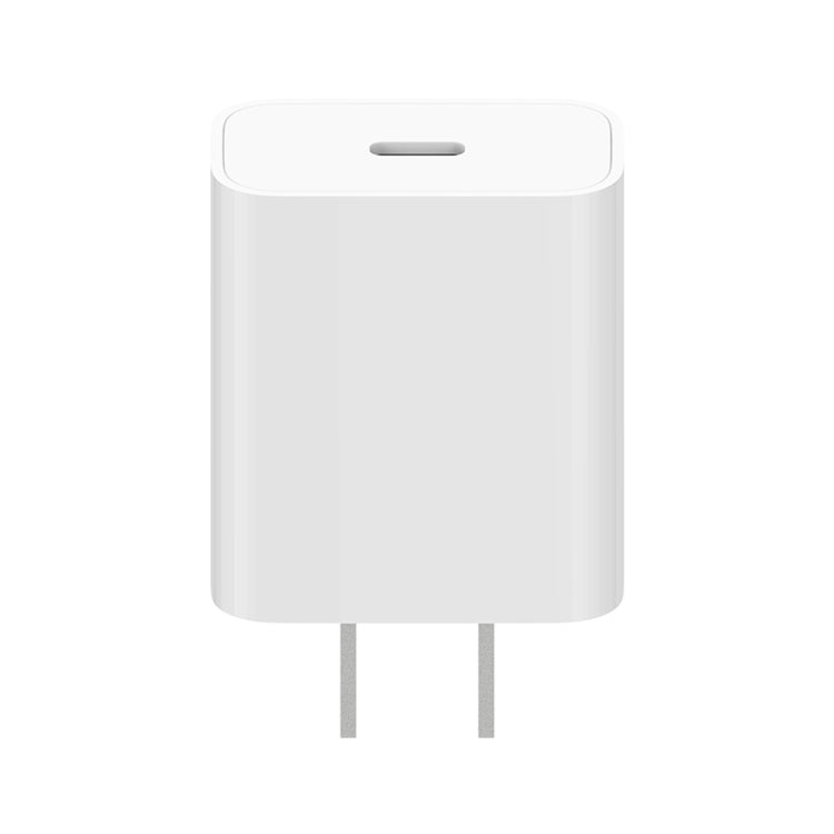 Carregador de Viagem Original Xiaomi AD201 20W Interface USB-C / Type-C Única Versão de Carregamento Rápido, Ficha US, 20W