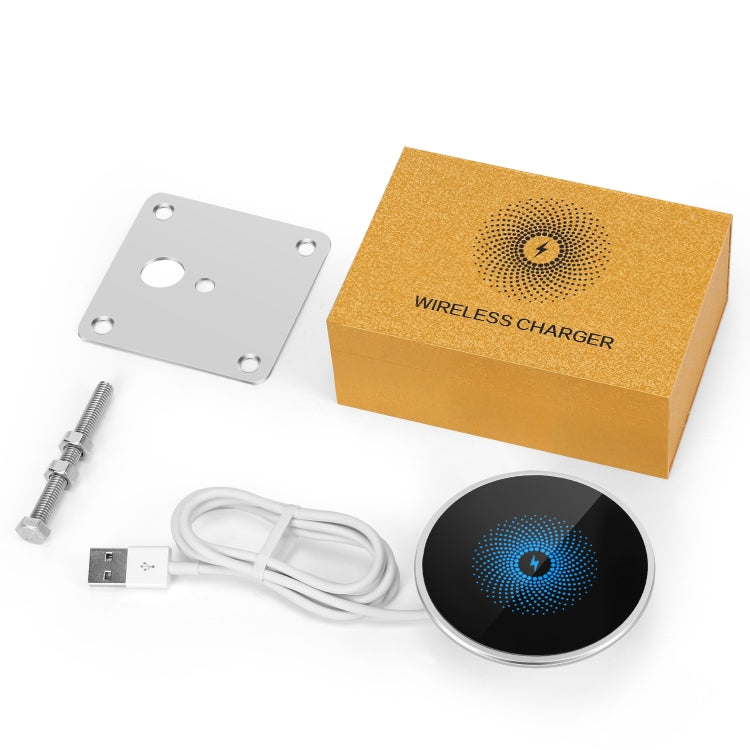 Carregador Sem Fios Embutido de Secretária Ultra Fino S50 15W
