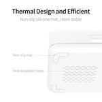 Carregador Sem Fios Magnético Vertical QI Z5A para Telemóveis, Apple Watches e AirPods / Samsung Galaxy Buds / Huawei Free Buds, com Anel de Luz Tátil, Z5A