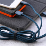 Cabo de Carregamento REMAX RC-131TH 1m 2.8A 3 em 1 USB para 8 Pinos & USB-C / Tipo-C & Micro USB