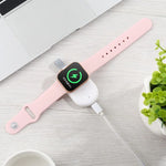 Carregador Portátil Universal 848 e Carregador Sem Fios Magnético para Apple Watch Series 6 / 5 / SE / 4 / 3 / 2 / 1