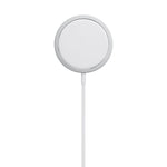 Carregador Sem Fios Magnético Magsafe Redondo Estilo Liga de Alumínio OJD-63 15W, Magnético