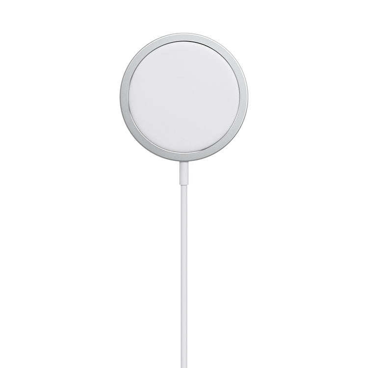 Carregador Sem Fios Magnético Magsafe Redondo Estilo Liga de Alumínio OJD-63 15W, Magnético