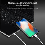 AWEI CL-68 Cabo de Dados de Carregamento Rápido PD 3A Tipo-C / USB-C para 8 Pinos, Comprimento: 1m