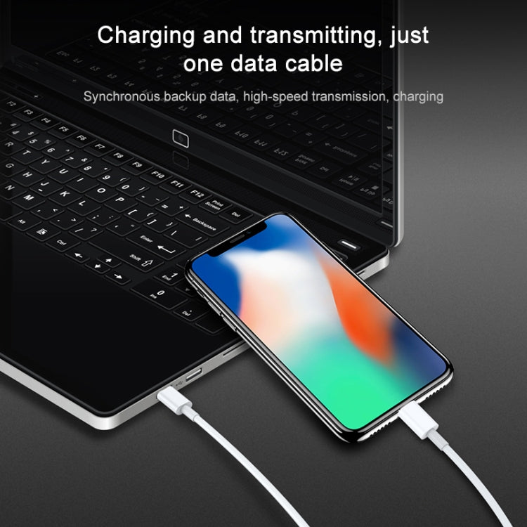 AWEI CL-68 Cabo de Dados de Carregamento Rápido PD 3A Tipo-C / USB-C para 8 Pinos, Comprimento: 1m