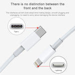 AWEI CL-68 Cabo de Dados de Carregamento Rápido PD 3A Tipo-C / USB-C para 8 Pinos, Comprimento: 1m