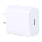 Carregador de Viagem PD 20W Interface USB-C / Type-C Única, Ficha US, 20W Ficha US