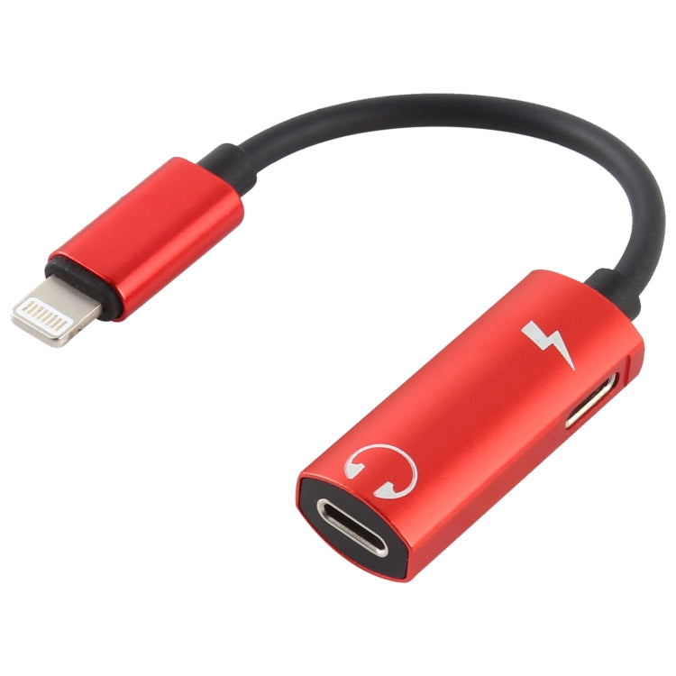 Adaptador de auscultadores áudio 2 em 1 8 pinos macho para duplo 8 pinos fêmea para carregamento e audição de música, compatível com todos os sistemas iOS