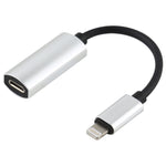 Adaptador de auscultadores áudio 2 em 1 8 pinos macho para duplo 8 pinos fêmea para carregamento e audição de música, compatível com todos os sistemas iOS
