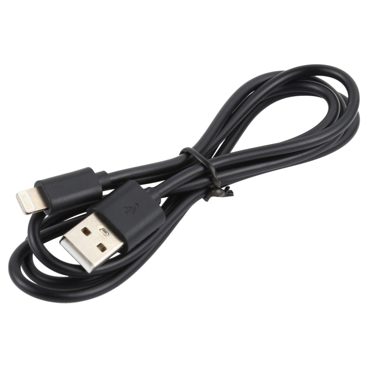 Conjunto de Carregador de Viagem LZ-728 2 em 1 18W QC 3.0 Interface USB + Cabo de Dados USB para 8 Pinos, Plugue EU, Comprimento do Cabo: 1m, com Cabo de 8 Pinos