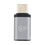 Adaptador de Carregamento USB-C / Tipo-C Macho para 8 Pinos Fêmea, Suporta Transmissão de Dados, 8 Pinos Fêmea