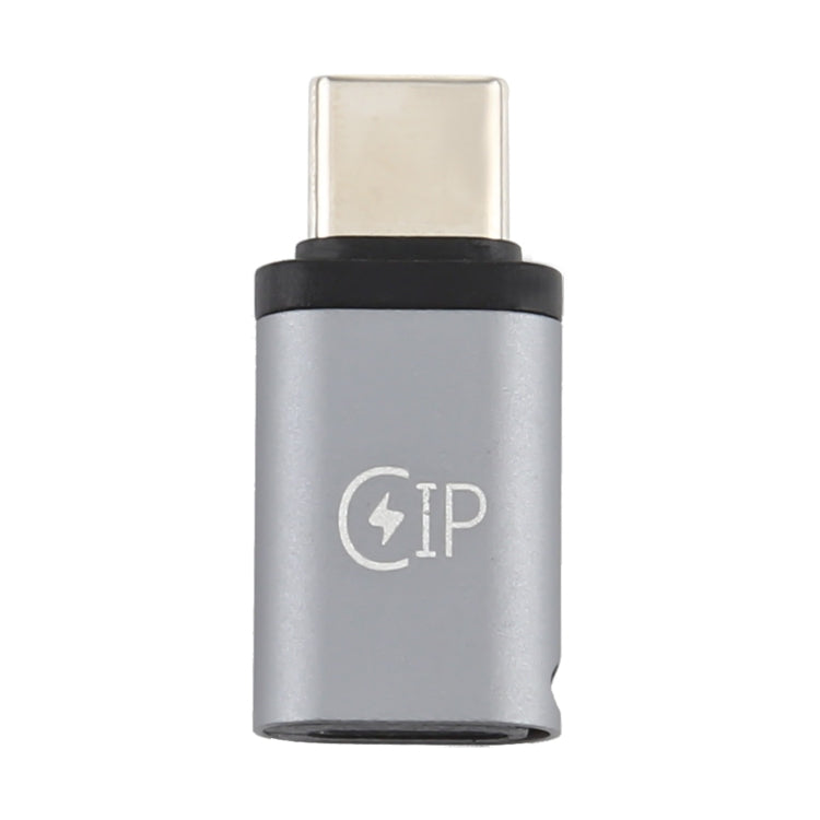 Adaptador de Carregamento USB-C / Tipo-C Macho para 8 Pinos Fêmea, Suporta Transmissão de Dados, 8 Pinos Fêmea