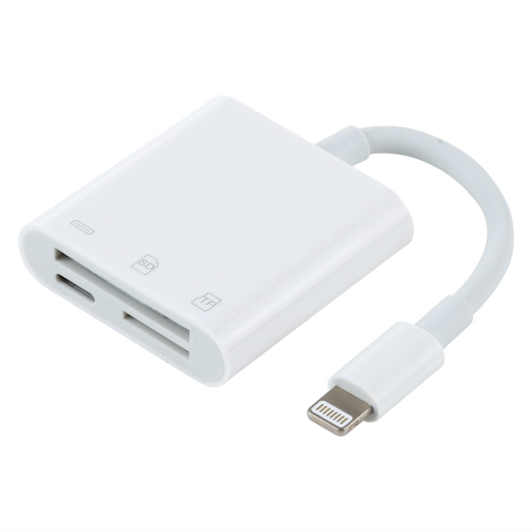Adaptador Leitor de Câmara NK-101Y Pro 8 Pinos para 8 Pinos + SD + TF Porta 3 em 1