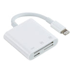 Adaptador Leitor de Câmara NK-101Y Pro 8 Pinos para 8 Pinos + SD + TF Porta 3 em 1