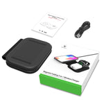 Carregador Sem Fios Magnético Dobrável Multifuncional 3 em 1 15W para iPhone Series & Apple Watches & AirPods, F20