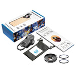 Kit de lente macro telefoto APEXEL APL-HB10X com filtro de luz estelar e lente CPL, APL-HB10X