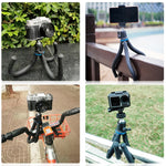 Suporte universal para tripé polvo para câmara desportiva SLR móvel APEXEL APL-JJ10 para transmissão ao vivo, APL-JJ10