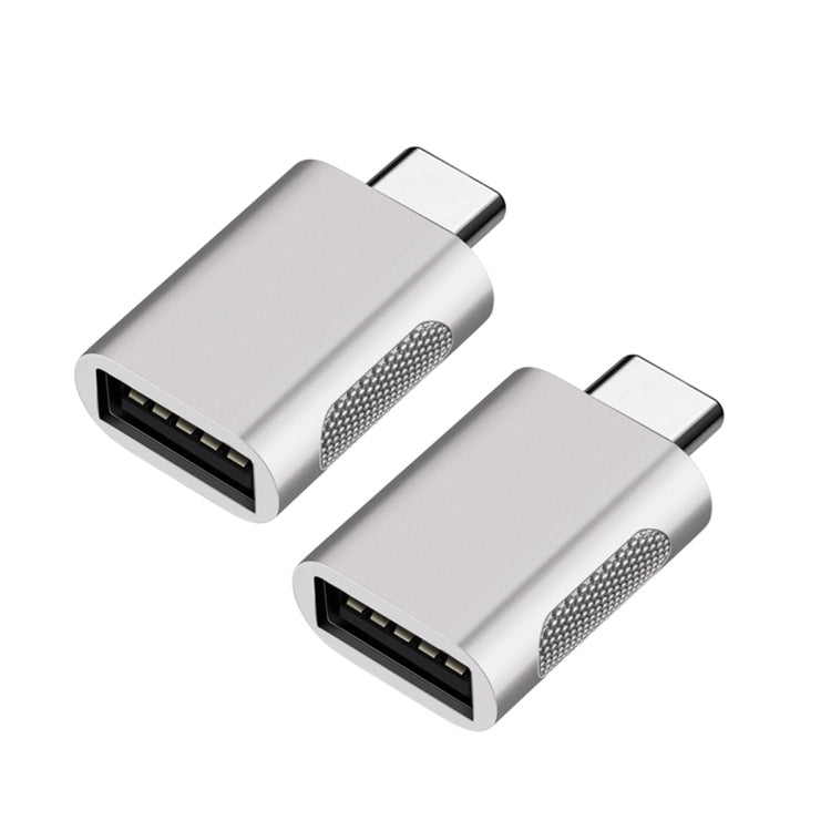 2 Unidades Adaptador de Liga de Zinco USB-C / Tipo-C Macho para USB 3.0 Fêmea SBT-158, SBT-158 Preto, SBT-158 Dourado, SBT-158 Rosa Dourado, SBT-158 Prateado