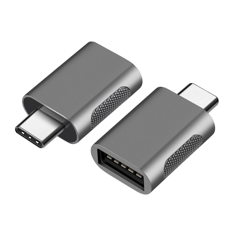 2 Unidades Adaptador de Liga de Zinco USB-C / Tipo-C Macho para USB 3.0 Fêmea SBT-158, SBT-158 Preto, SBT-158 Dourado, SBT-158 Rosa Dourado, SBT-158 Prateado