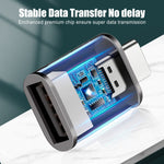 2 Unidades Adaptador de Liga de Zinco USB-C / Tipo-C Macho para USB 3.0 Fêmea SBT-158, SBT-158 Preto, SBT-158 Dourado, SBT-158 Rosa Dourado, SBT-158 Prateado